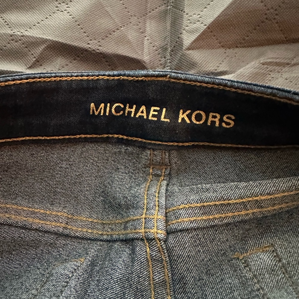 Michael Kors Navy Skinny Jeans - Picture 4 of 5